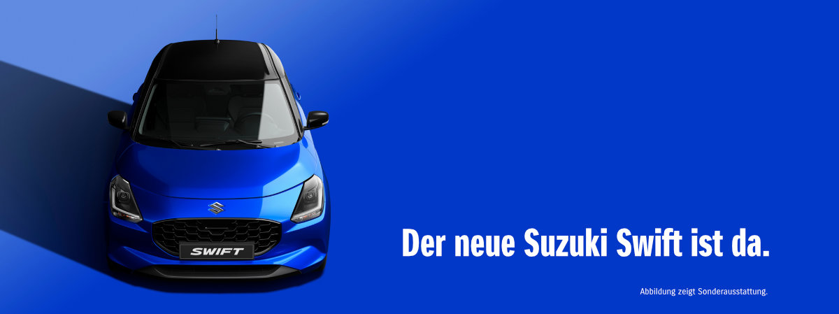 Der neue Suzuki Swift ist da.