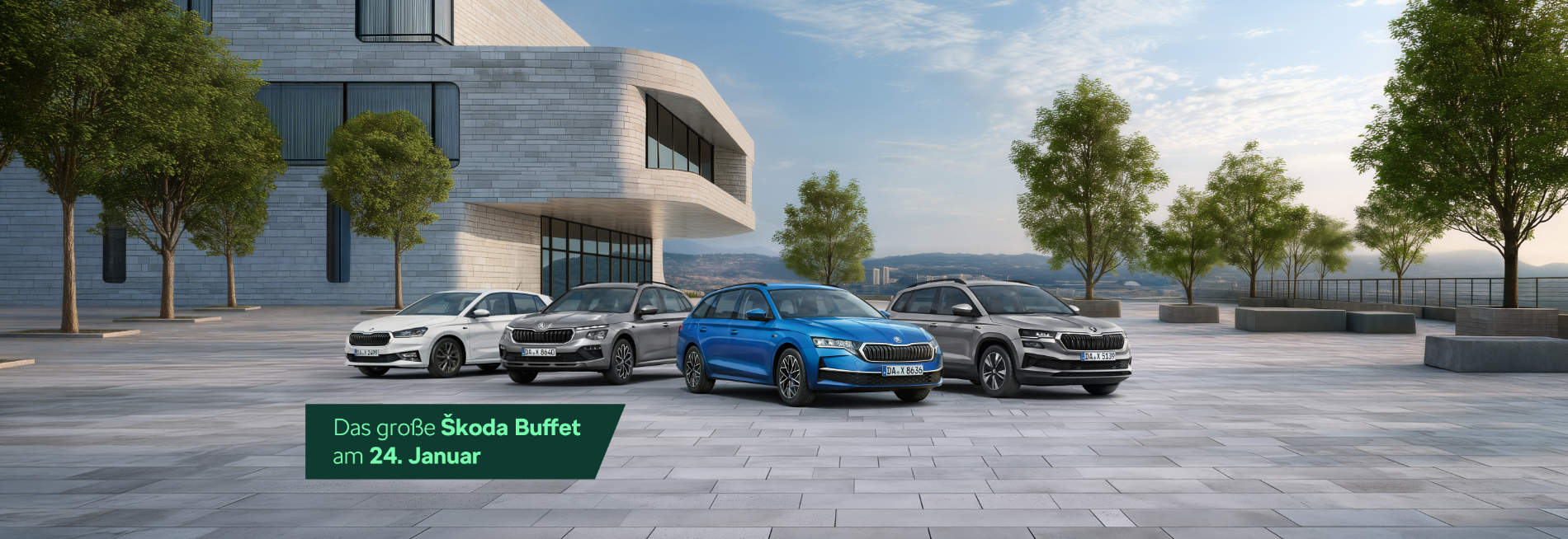 Ganz leicht zur Balance finden. Beim großen Škoda Buffet am 24. Januar 2026